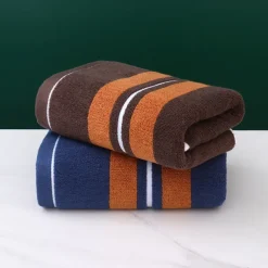 Thickened Men's Couple Cotton Towels, Highly Absorbent Towels For Bathrooms, Gyms, Hotels And Spas, Solid Color Bath Towel