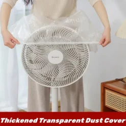 Thickened Transparent Dust Cover Universal Kitchen Rice Cooker Air Conditioner Household Appliances Transparent Film Cover Elastic Band Disposable Dust Cover