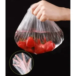 Thickened Transparent Dust Cover Universal Kitchen Rice Cooker Air Conditioner Household Appliances Transparent Film Cover Elastic Band Disposable Dust Cover