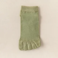 Toe Socks Solid One Size Socks for Women Solid Colored Spring Summer