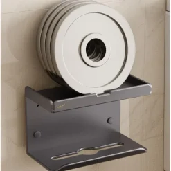 Toilet Brush and Holder, Paper Towel Holder, Suction Cup Bath Hardware Set, Bathroom Accessories Wall-Mounted