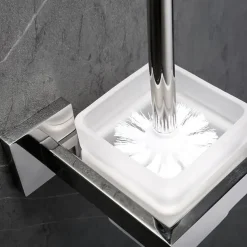 Toilet Brush Holder Premium Design / Creative Contemporary / Modern Metal 1pc - Bathroom Wall Mounted