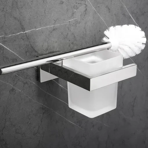 Toilet Brush Holder Premium Design / Creative Contemporary / Modern Metal 1pc - Bathroom Wall Mounted
