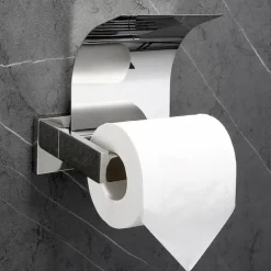 Toilet Paper Holder / Robe Hook / Bathroom Shelf New Design / Creative Contemporary / Modern Stainless Steel + A Grade ABS / Stainless Steel / Metal 4pcs - Bathroom Wall Mounted