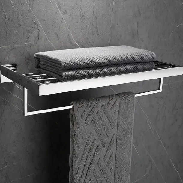 Toilet Paper Holder / Robe Hook / Bathroom Shelf New Design / Creative Contemporary / Traditional Stainless Steel + A Grade ABS / Stainless Steel / Metal 4pcs - Bathroom Wall Mounted