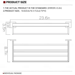 Toilet Paper Holder / Robe Hook / Bathroom Shelf New Design / Creative Contemporary / Traditional Stainless Steel + A Grade ABS / Stainless Steel / Metal 4pcs - Bathroom Wall Mounted