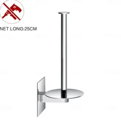 Toilet Paper Holder Adjustable Length / New Design / Self-adhesive Contemporary / Modern Stainless Steel / Low-carbon Steel / Metal 1pc - Bathroom Wall Mounted