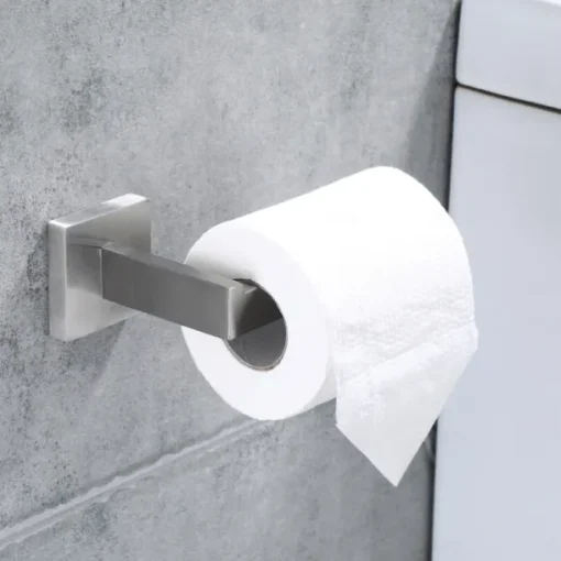 Toilet Paper Holder Bathroom Tissue Holder Paper Roll SUS 304 Stainless Steel Wall Mount (Matte Black/Chrome/Brushed Nickel/Golden)