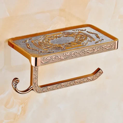 Toilet Paper Holder Multifunction Antique Zinc Alloy 1PC - Bathroom