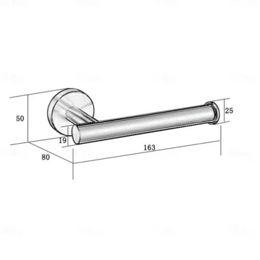 Toilet Paper Holder New Design / Adorable / Creative Contemporary / Modern Stainless Steel / Low-carbon Steel / Metal 1pc - Bathroom Wall Mounted