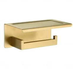 Toilet Paper Holder New Design / Self-adhesive / Creative Contemporary / Modern Stainless Steel / Low-carbon Steel / Metal 1pc - Bathroom Wall Mounted