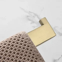 Towel Bar New Design / Creative Contemporary / Modern Stainless Steel / Low-carbon Steel / Metal 1pc - Bathroom Single / towel ring Wall Mounted