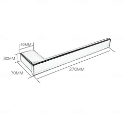 Towel Bar New Design / Creative Contemporary / Modern Metal 1pc - Bathroom towel ring Wall Mounted