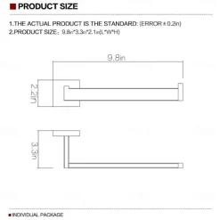 Towel Bar New Design / Creative Contemporary / Modern Metal 1pc towel ring Wall Mounted