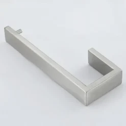 Towel Holder,Wall Mounted Stainless Steel Towel Bar,Modern Style Towel Rack 21cm(Black/Brushed Nickel/Chrome)