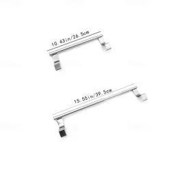 Towel Racks Over Kitchen Cabinet Door Towel Rack Bar Hanging Holder Bathroom Shelf Rack Home Organizer Long Wall Hook