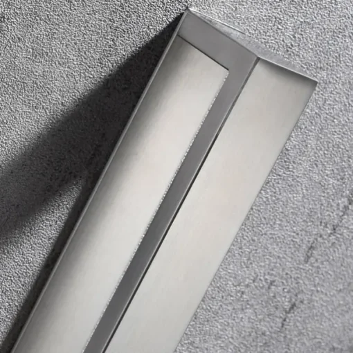 Towel Rail, Strong Self Adhesive Black Towel Holder Stainless Steel Wall Mounted