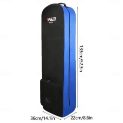 Travel Golf Bags With Wheels For Airlines Foldable Nylon Aviation Bag Durable Golf Club Bags Golf Accessories Storage Pouch