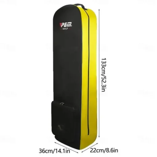 Travel Golf Bags With Wheels For Airlines Foldable Nylon Aviation Bag Durable Golf Club Bags Golf Accessories Storage Pouch