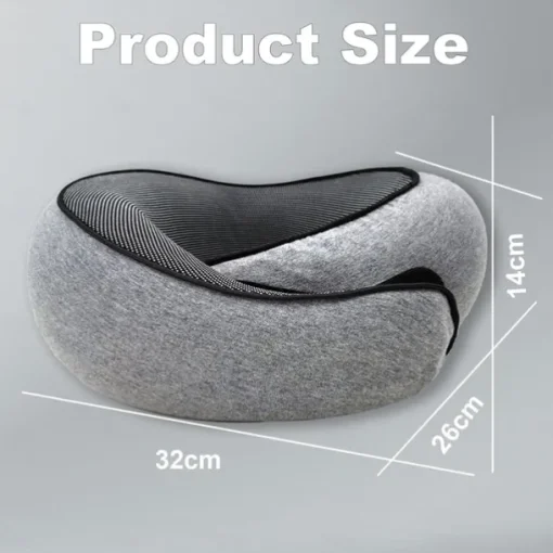 Travel Pillow for Commuters and Travelers U-shaped Pillow Memory Foam Neck Pillow with Storage Bag