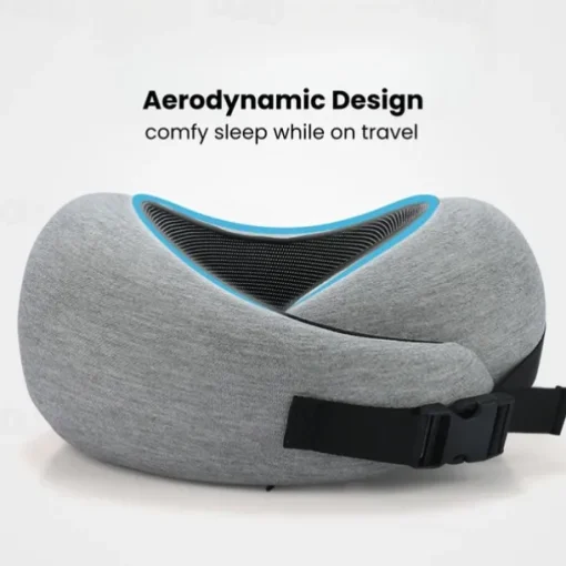 Travel Pillow for Commuters and Travelers U-shaped Pillow Memory Foam Neck Pillow with Storage Bag