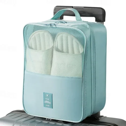 Travel Shoe Bags, Shoe Bags For Travel with Zipper Closure and Handle, Stylish and Portable Shoe Storage for Men and Women's Travel Gifts and Home Storage