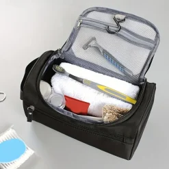 Travel Toiletry Bag for Men - Large Capacity Outdoor Travel Organizer for Women's Cosmetics - Multi-functional Storage Bag for Toiletries