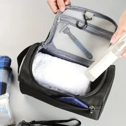 Travel Toiletry Bag for Men - Large Capacity Outdoor Travel Organizer for Women's Cosmetics - Multi-functional Storage Bag for Toiletries