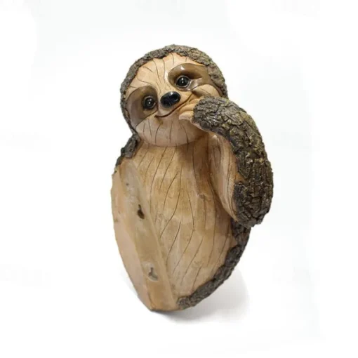 Tree Hanging Sculpture - Fun Resin Art Animal Ornaments - Patio Yard Lawn & Garden Outdoor Decorative Statues