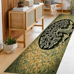 Tree of Life Non-Slip Floor Mat Oil Proof Rug Indoor Outdoor Mat Bedroom Decor Bathroom Mat Entrance Rug Door Mat