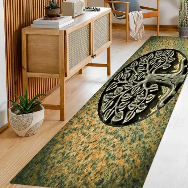 Tree of Life Non-Slip Floor Mat Oil Proof Rug Indoor Outdoor Mat Bedroom Decor Bathroom Mat Entrance Rug Door Mat
