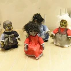 Ugly Dolls, Halloween Scary Doll Voice-activated Battery Powered Creepy Dolls Halloween Prop for Party Haunted House