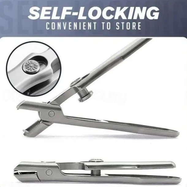 Ultra Sharp Stainless Steel Nail Clippers, Fingernail & Toenail Clippers Splash Proof Nail Clippers Luxury Nail Cutter for Thick Nails