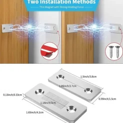 Ultra-thin Invisible Cabinet Door Magnets
