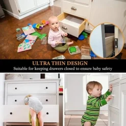 Ultra-thin Invisible Cabinet Door Magnets