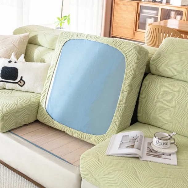 Universal stretch bird Plaid thickened jacquard all-inclusive sofa cushion cover