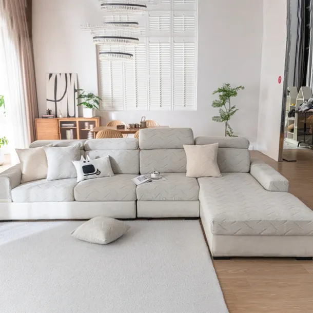 Universal stretch bird Plaid thickened jacquard all-inclusive sofa cushion cover