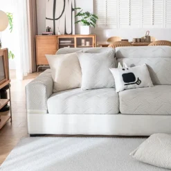 Universal stretch bird Plaid thickened jacquard all-inclusive sofa cushion cover