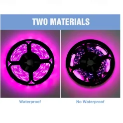 USB LED Plant Growing Strip Light Lamp Waterproof Full Spectrum 2835 SMD 3m 9.8ft Indoor Flower Seedling Hydroponics Succulents Greenhouse Indoor