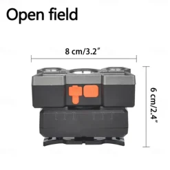 USB Rechargeable LED Head Lamp, Portable 5 LEDs Headlight Torch Work Light for Travel, Camping, Fishing, Hunting Outdoor Camping Adventure