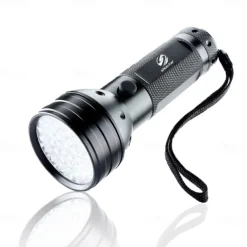 UV LED Flashlights Outdoor 51 LEDs 395nm Ultra Violet Torch Light Lamp Blacklight Detector for Dog Urine Pet Stains and Bed Bug