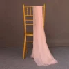 Valentine's Day Wedding White Veil Veil Drape Drapery Chair Back Veil Wedding Decoration Chair Back Veil Ceiling Veil Organza Mesh