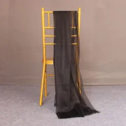 Valentine's Day Wedding White Veil Veil Drape Drapery Chair Back Veil Wedding Decoration Chair Back Veil Ceiling Veil Organza Mesh