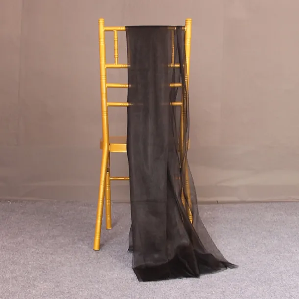 Valentine's Day Wedding White Veil Veil Drape Drapery Chair Back Veil Wedding Decoration Chair Back Veil Ceiling Veil Organza Mesh