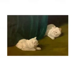 Van Gogh Painting Placemats Woven Placemat Vinyl Washable Heatproof Stain Resistant Mats PVC Placemats for Table Dining Office Kitchen Hotel Home Decor