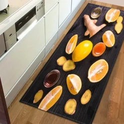 Vegetables Area Rug Kitchen Mat Non-Slip Oil Proof Floor Mat Livingroom Rug Indoor Outdoor Mat Bedroom Decor Bathroom Mat Entrance Rug Door Mat