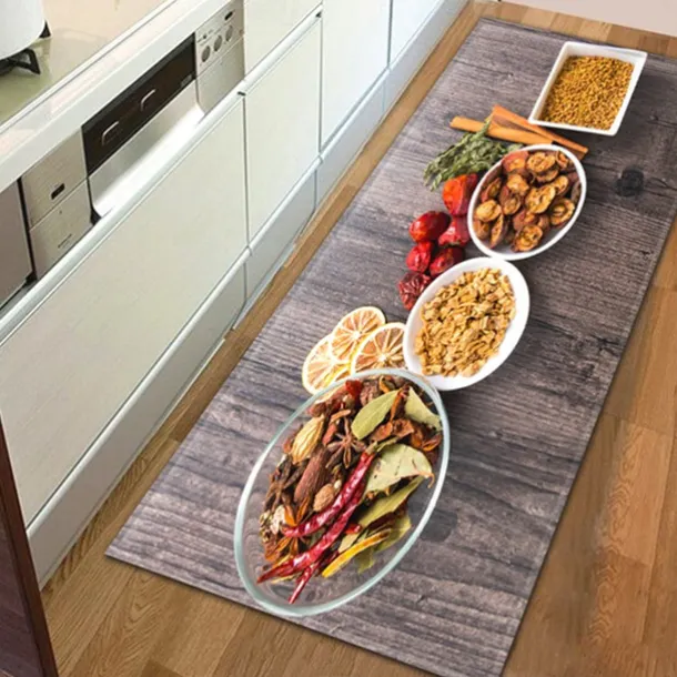 Vegetables Area Rug Kitchen Mat Non-Slip Oil Proof Floor Mat Livingroom Rug Indoor Outdoor Mat Bedroom Decor Bathroom Mat Entrance Rug Door Mat