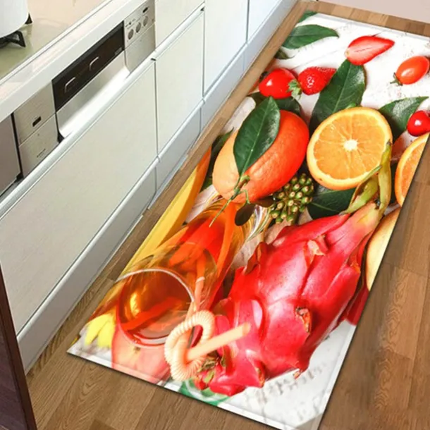 Vegetables Area Rug Kitchen Mat Non-Slip Oil Proof Floor Mat Livingroom Rug Indoor Outdoor Mat Bedroom Decor Bathroom Mat Entrance Rug Door Mat