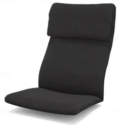 Velvet Chair Cushion Cover Solid Color with Pillowcase POcover LITB PRIME cover