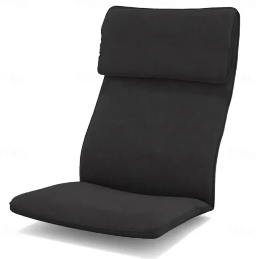 Velvet Chair Cushion Cover Solid Color with Pillowcase POcover LITB PRIME cover